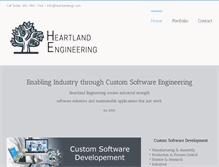 Tablet Screenshot of heartlandengr.com